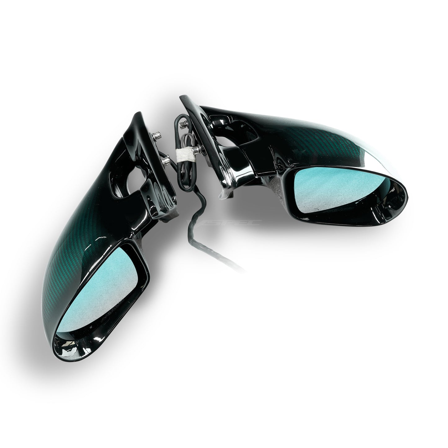 MINE'S Carbon Aero Mirrors for Skyline R34 BNR34 GT-R (Emerald)