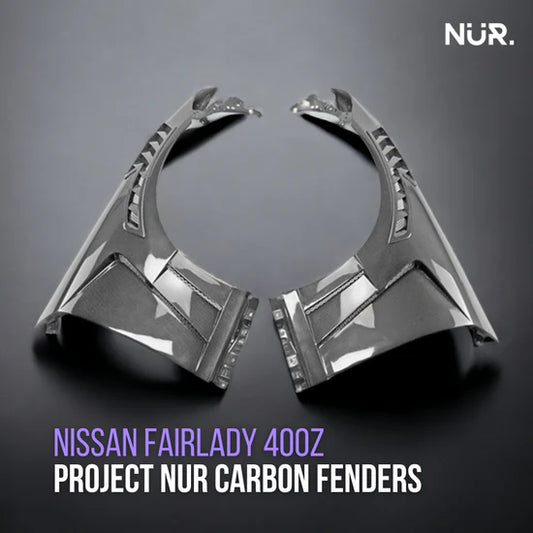 Nissan Fairlady Project Nut GT Carbon Fenders