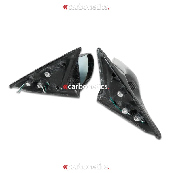Evolution 5/6 (1998-2001) Carbon Fiber Ganador Style Electric Side Mirrors